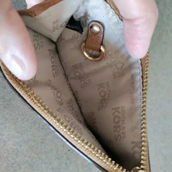 MICHAEL KORS BROWN COIN PURSE WALLET - Picture 3 of 6